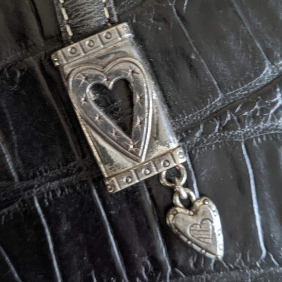 Vintage Brighton black crocodile bag - Picture 10 of 11